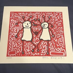 Elegant art work by Paul Kostabi